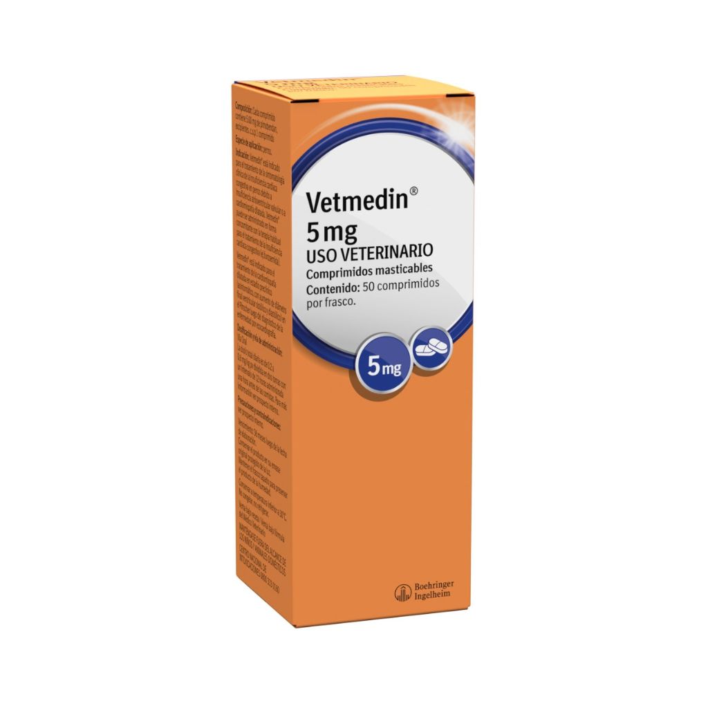 VETMEDIN 5 MG X 50 TAB