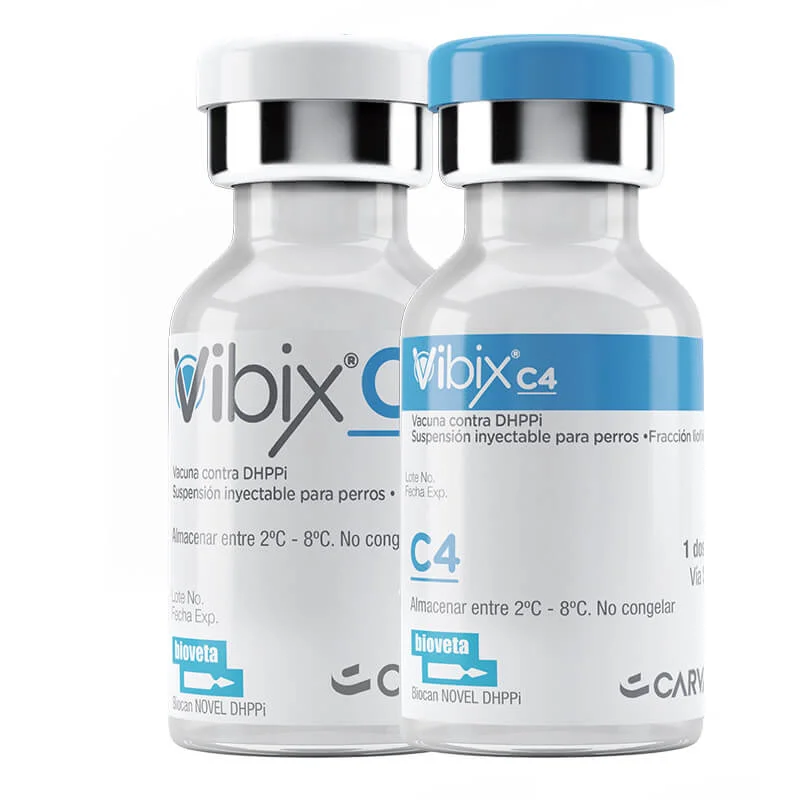 VIBIX C4 x1 Dosis Primera vacuna cachorros