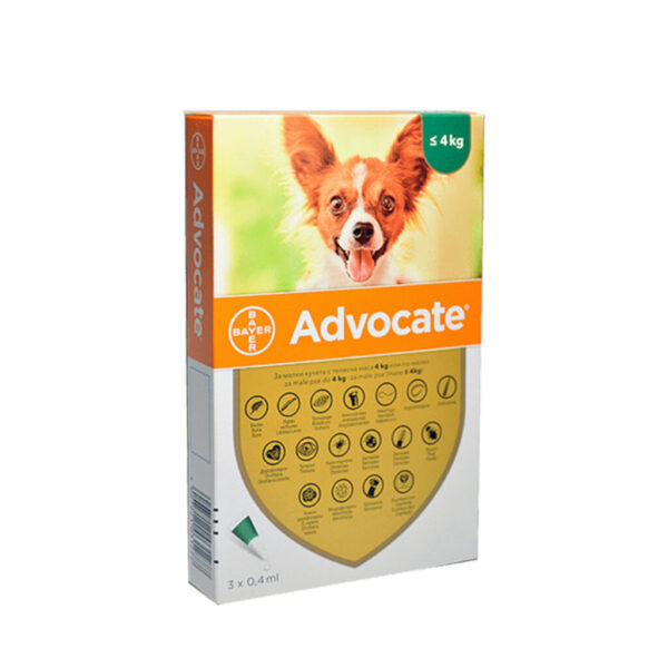 Advocate x0.4ml hasta 4 kg  x 1dosis