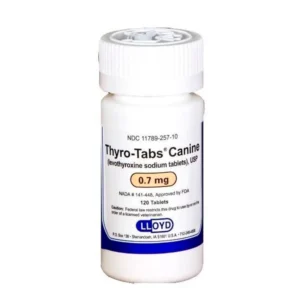 Thyro-Tabs 0.7 mg Frasco x 120 Tabletas