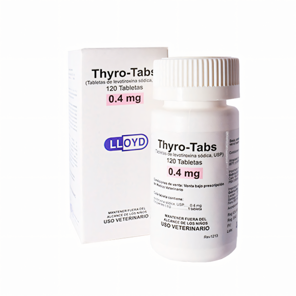 Thyro-Tabs 0.4 mg Frasco x 120 Tabletas