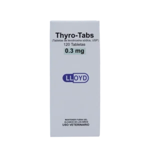 Thyro-Tabs 0.3 mg Frasco x 120 Tabletas