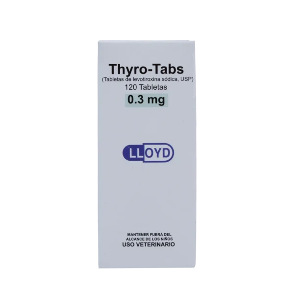 Thyro-Tabs 0.3 mg Frasco x 120 Tabletas