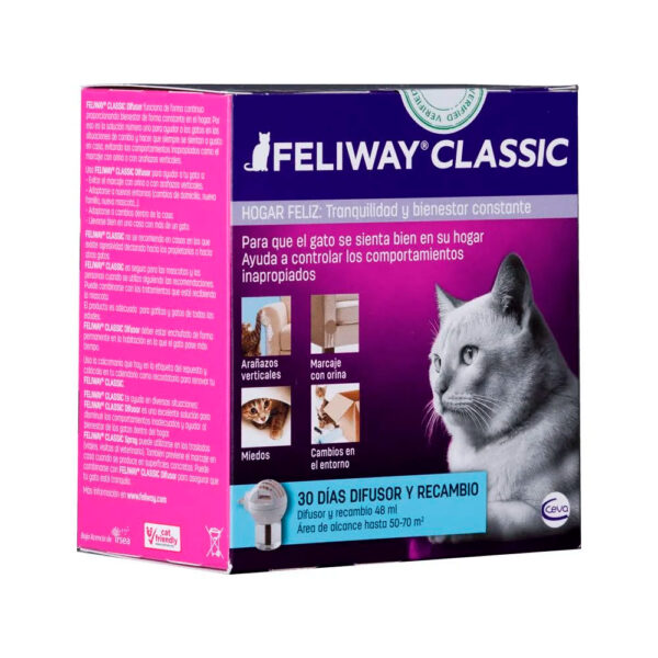 FELIWAY CLASSIC DIFUSOR + RECARGA - Imagen 4