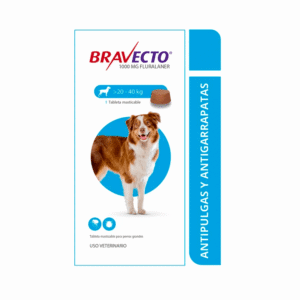 BRAVECTO 1000MG TAB/20 A 40K