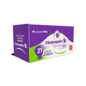 CARPROPETS 75 MG BLISTER X 3 TABLETAS