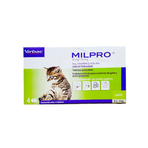 MILPRO GATITOS CAJ X 4 TAB