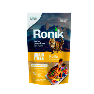 RONIK GATOS POLLO X 200 GR